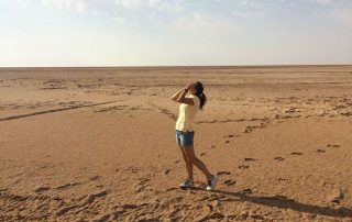 Irina v pustyne